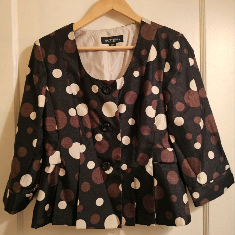 Vintage women's petite blazer